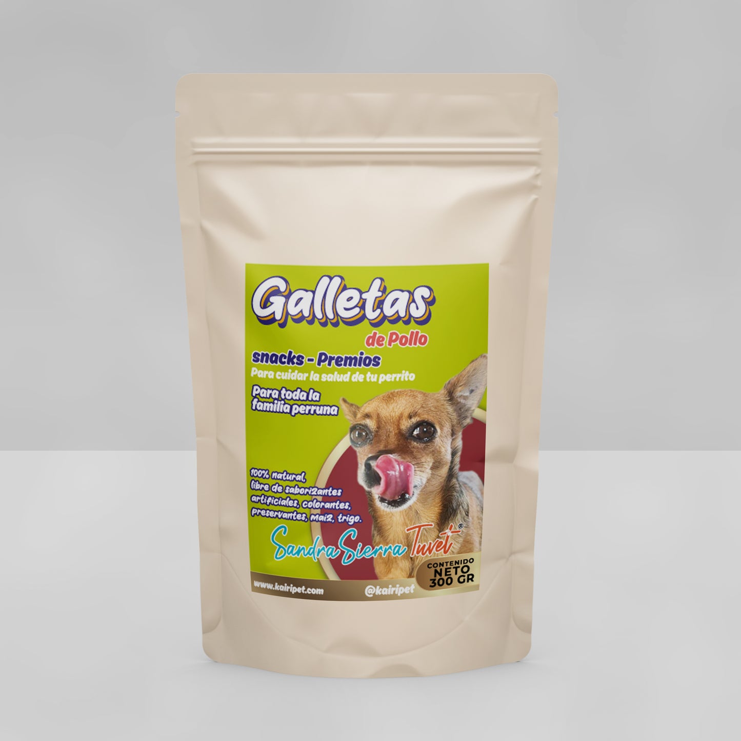 GALLETAS PARA PERRO DE POLLO