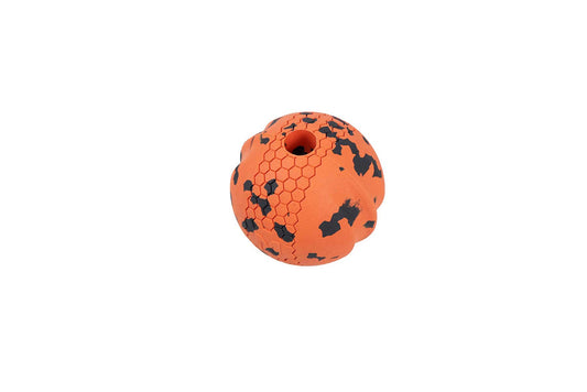 Pelota resistente naranja perro
