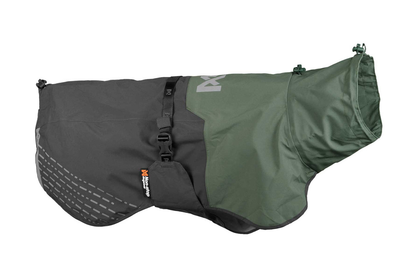 Fjord Raincoat Non-stop dogwear verde