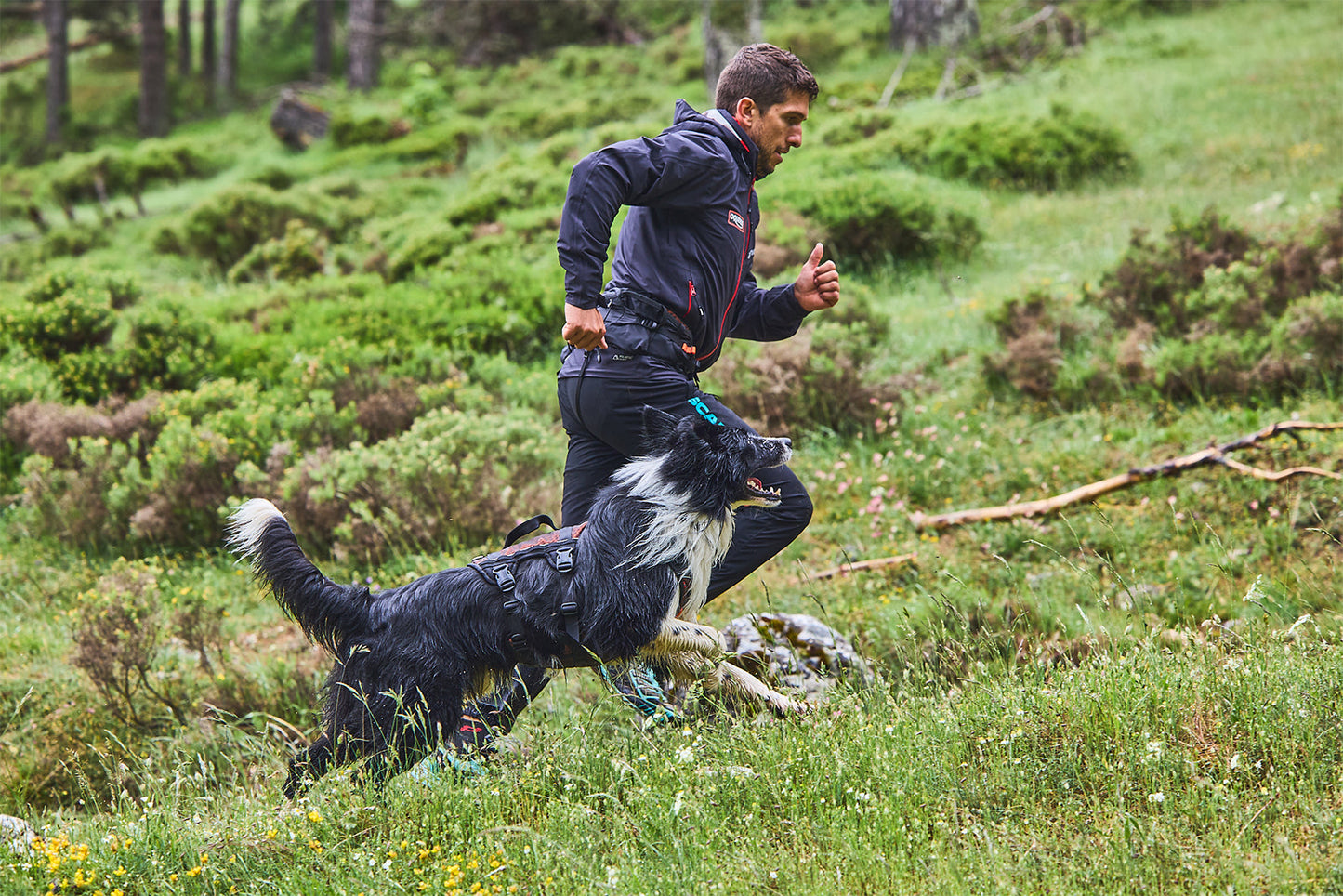 Manuel Merillas y Zar Rock harness long