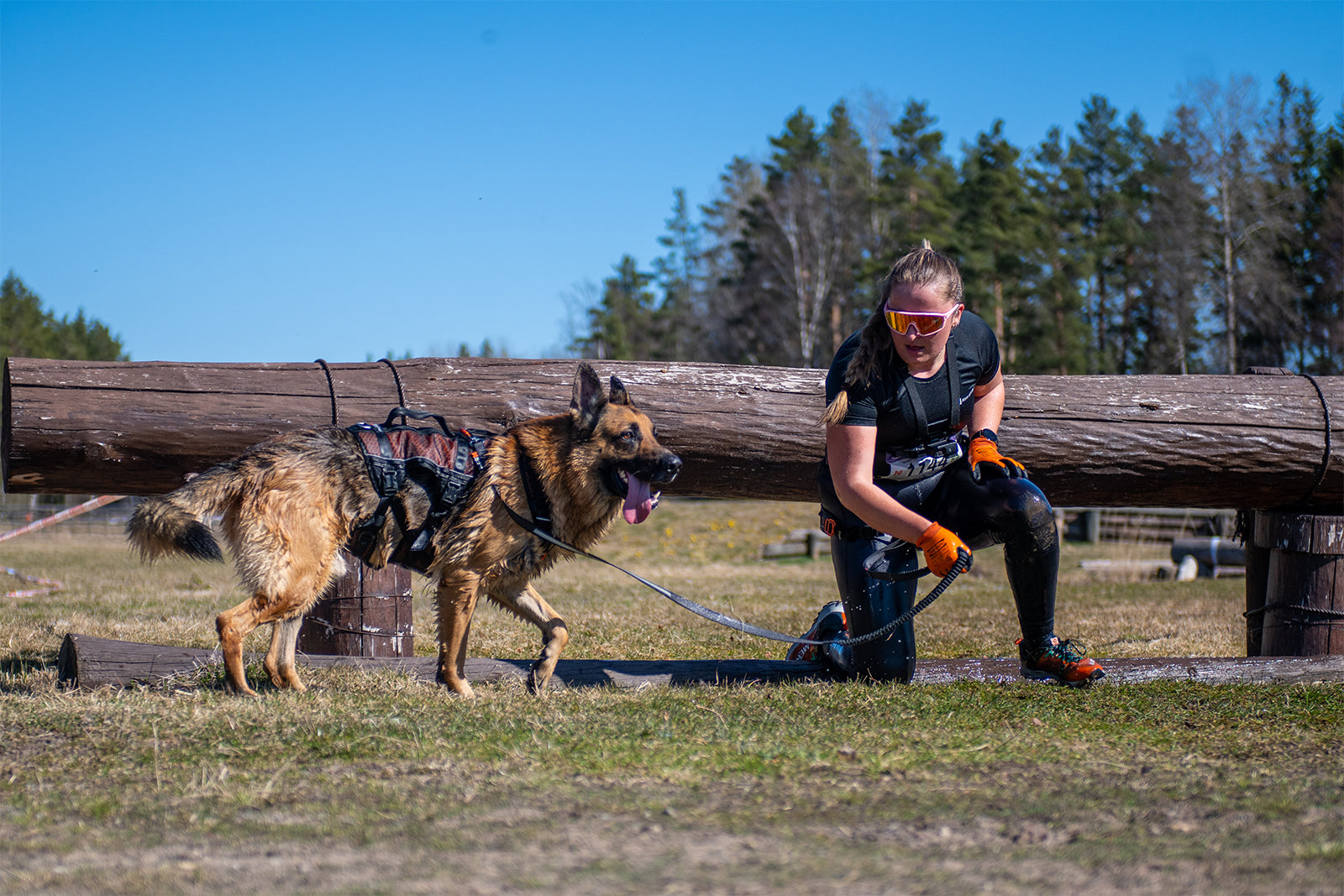 Rock harness long Carrera de obstáculos