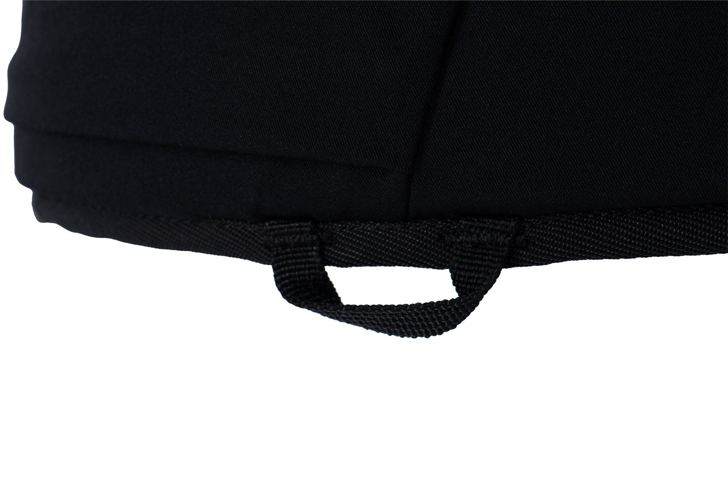 Cinturón canicross Rush belt Non-stop dogwear negro y turquesa enganche para las cintas de las piernas