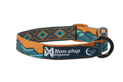 Non-stop dogwear Trail quest collar Rachel Pohl edition – Collar colorido y ajustable para perros