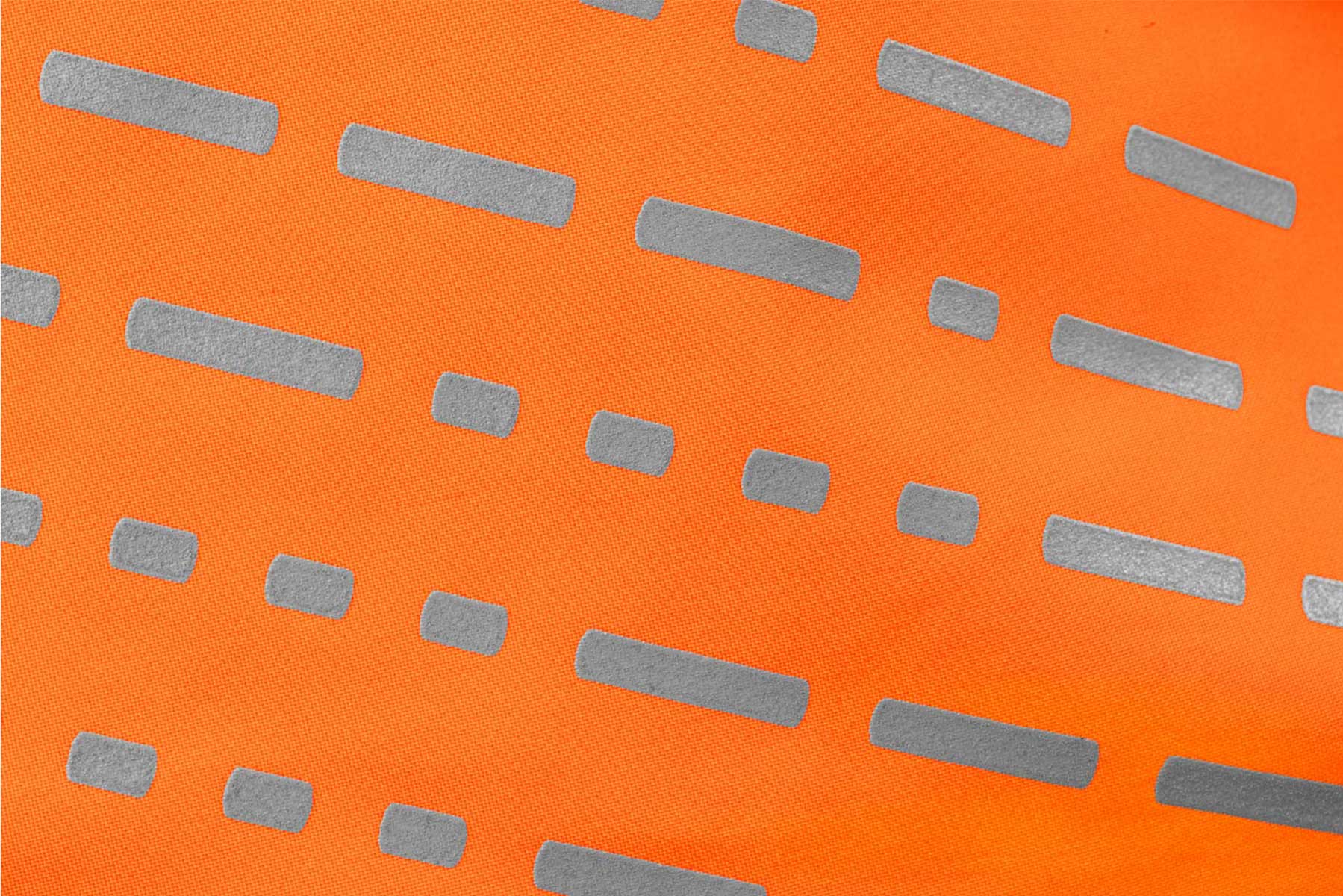 Detalles reflectantes Chaqueta de invierno naranja Non-stop dogwear Glacier jacket 2.0