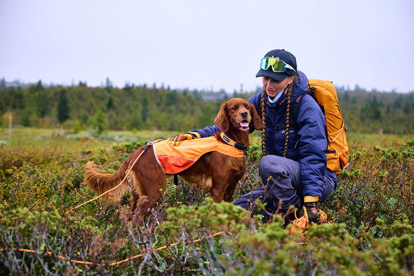 Non-stop dogwear Protector round long line  – Correa Larga con Agarre Mejorado