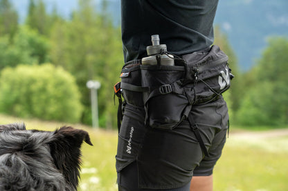 Botella softflask Non-stop en cinturón Trekking belt light